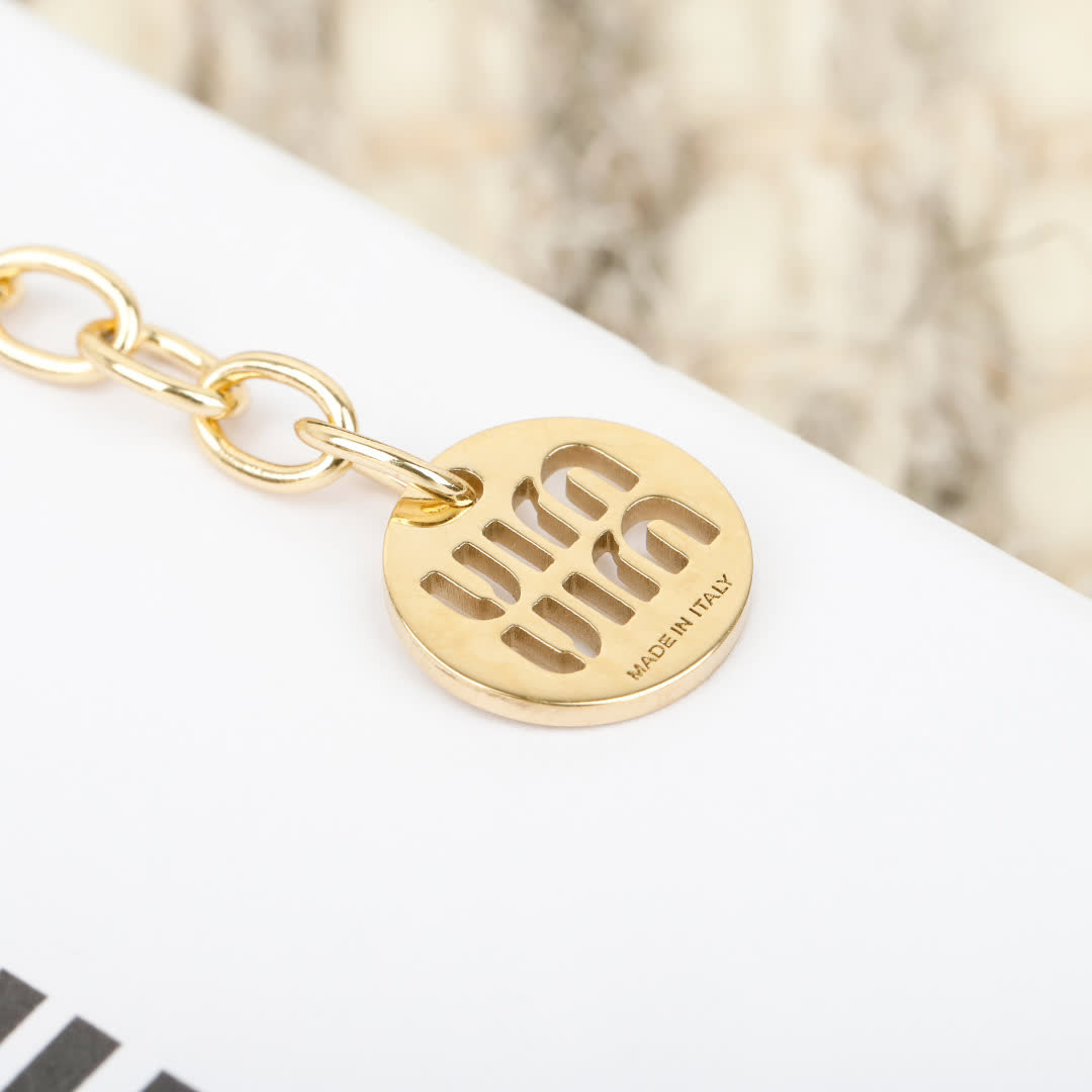 Miu Miu Pearl Pendant Necklace